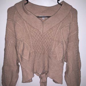 Tan Sweater
